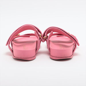 Buy Louis Vuitton Bom Dia Flat Comfort Mule Pink