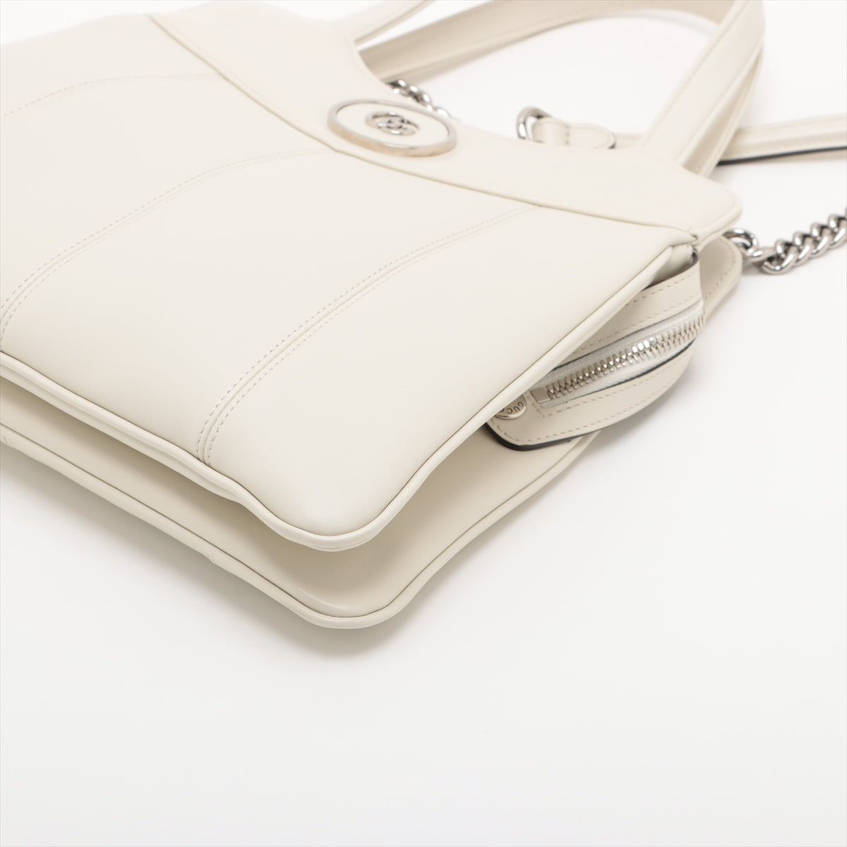 Gucci Petite GG Small Tote Bag White * PREORDER *