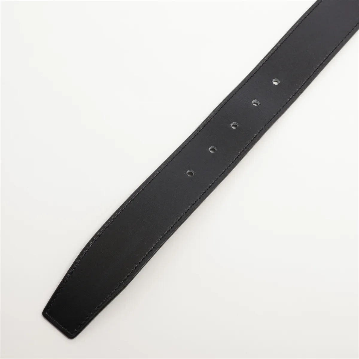 Hermès Cape Belt Box Calf × Togo Black x Chocolate