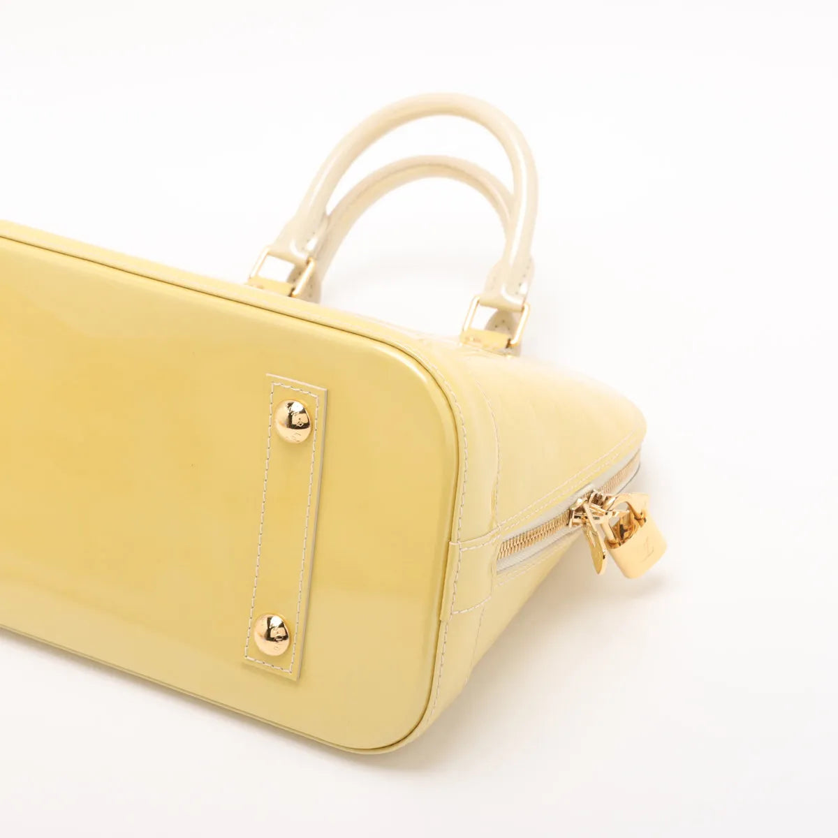 Louis Vuitton Vernis Alma PM Yellow