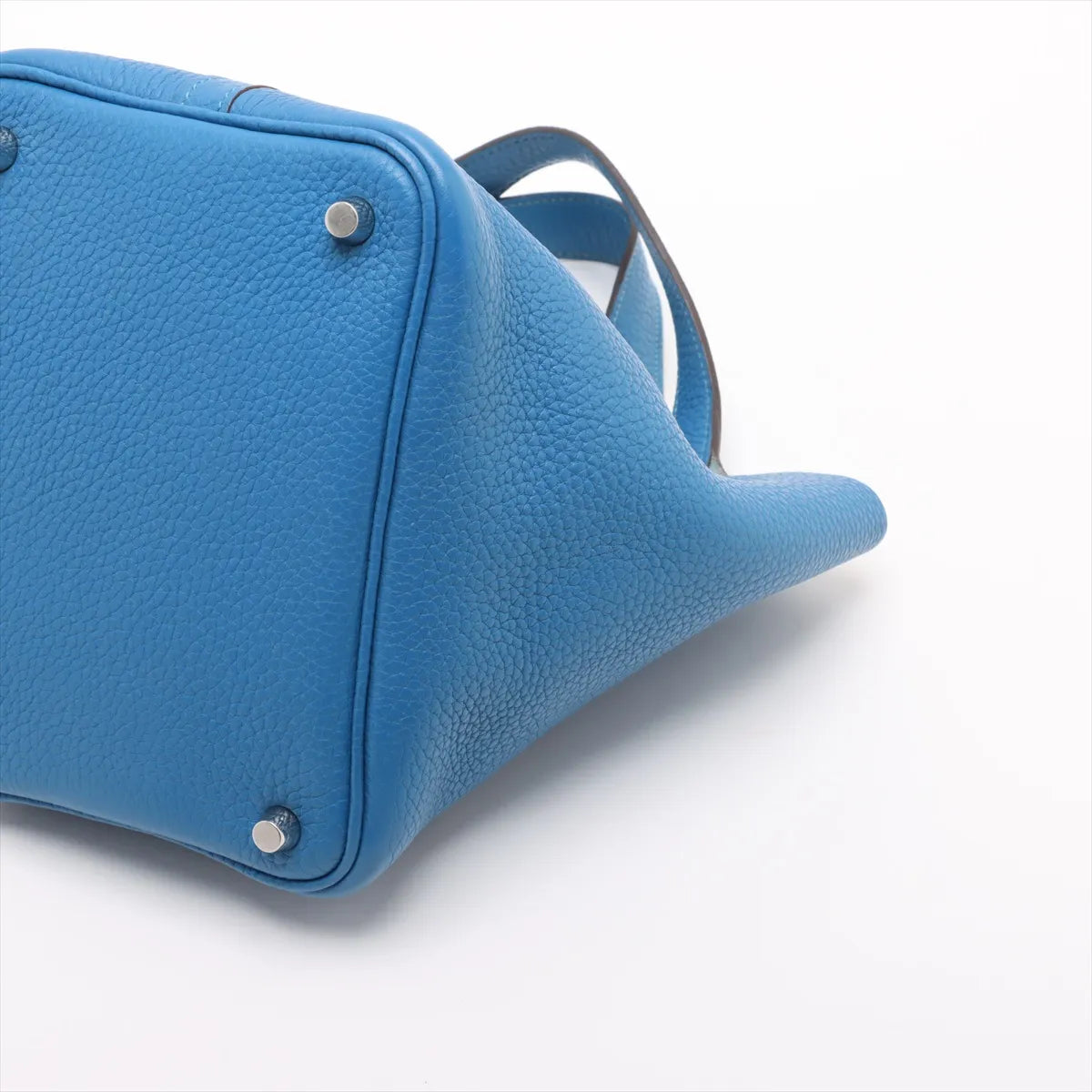 Hermès Taurillon Clemence Picotin Lock 18 PM Mykonos