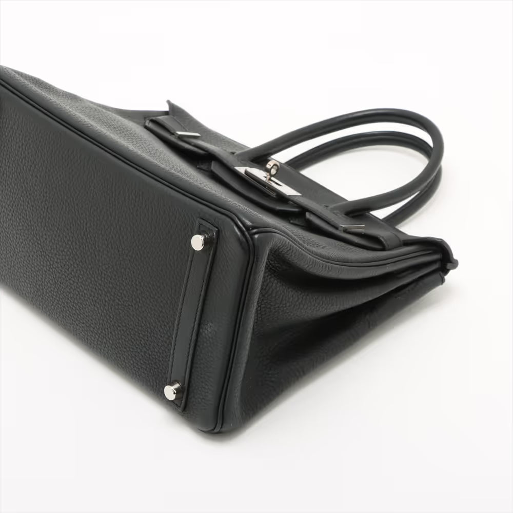 Hermès Birkin 30 Le Tournay Taurillon Clemence  Black