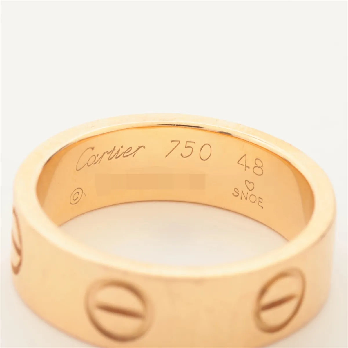 Cartier Love Ring Rose Gold
