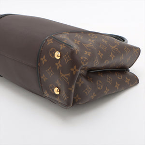 Designer Louis Vuitton Monogram W Tote Bag Brown