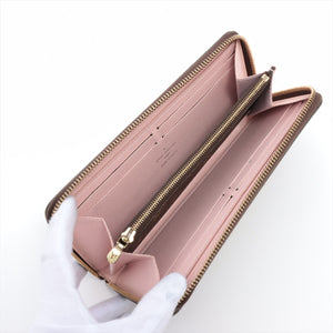 Buy Louis Vuitton Monogram Wallet Clemence Rose Ballerine