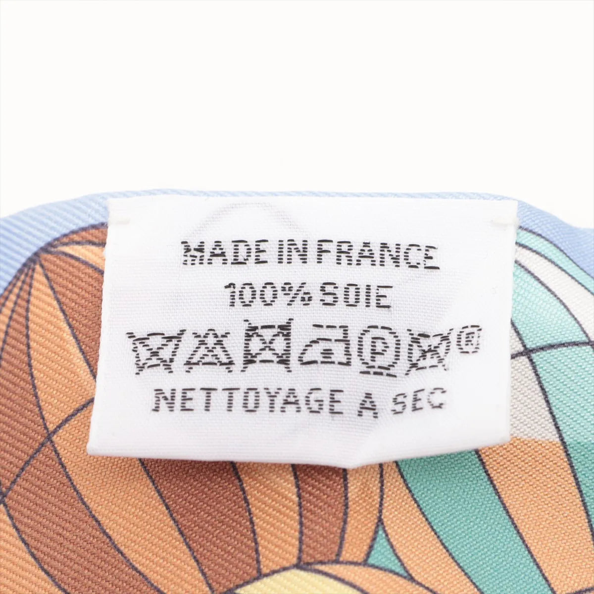 Hermès Twilly Les Folies Du Ciel Scarf Silk Light Blue