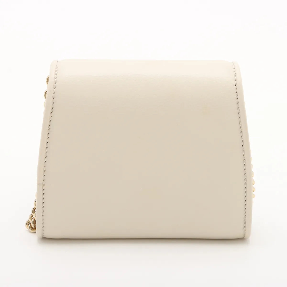 Gucci Blondie Leather Chain Shoulder Bag White