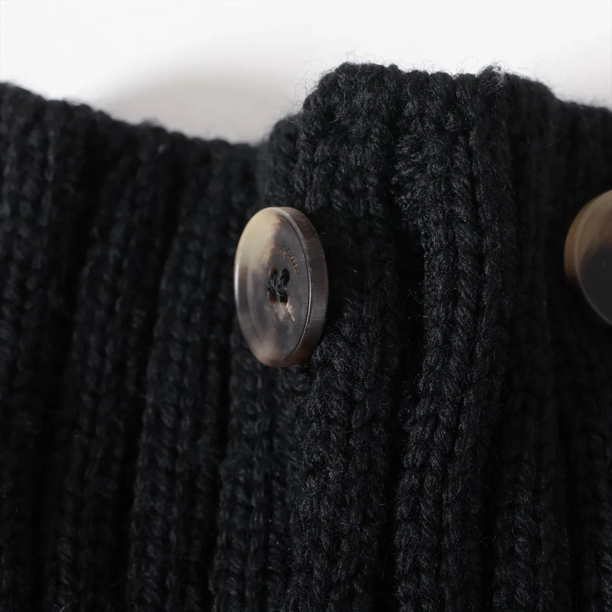 Ferragamo Wool Knit Turtle Neck Black