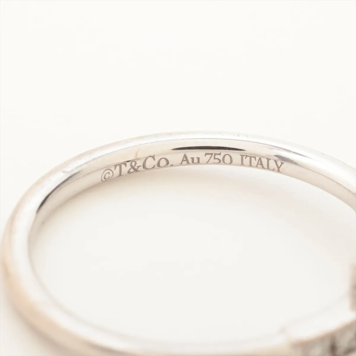 Tiffany & Co. T Wire Diamond Ring White Gold