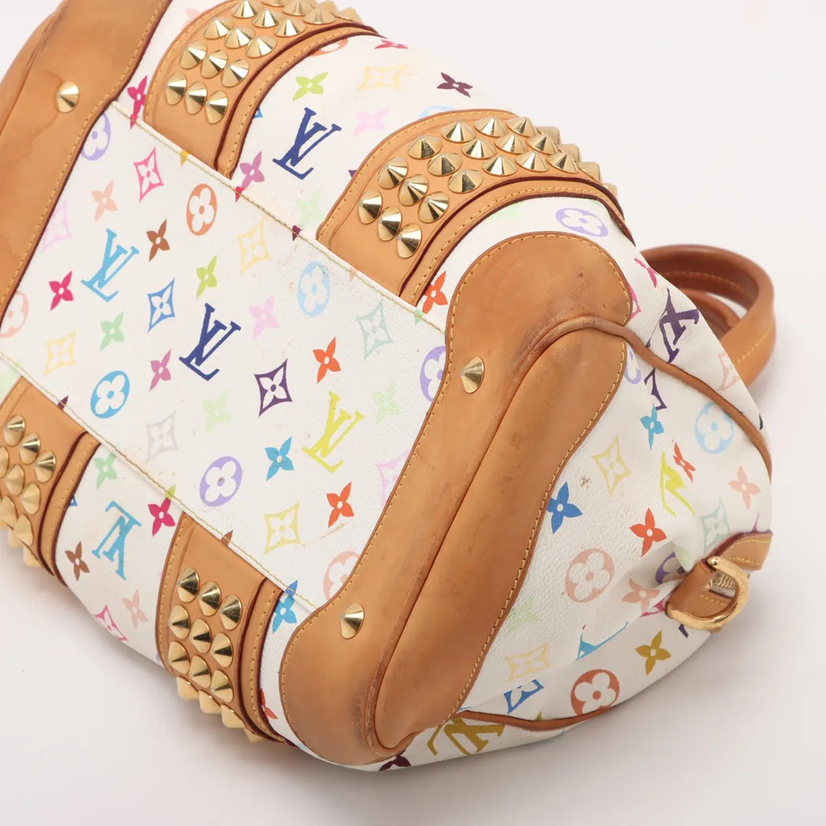 Louis Vuitton Monogram Multicolor Courtney MM White