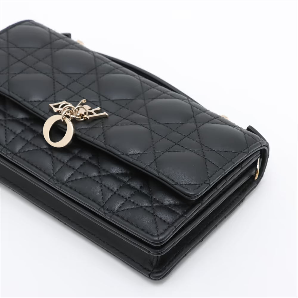 Christian Dior Cannage My Dior Mini Bag Black
