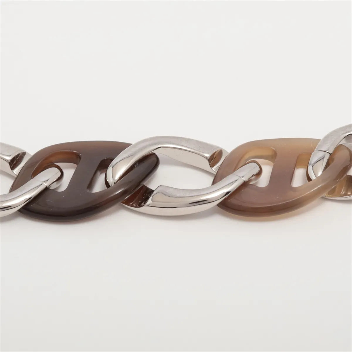 Hermès Bracelet Buffalo Horn Bracelet Silver