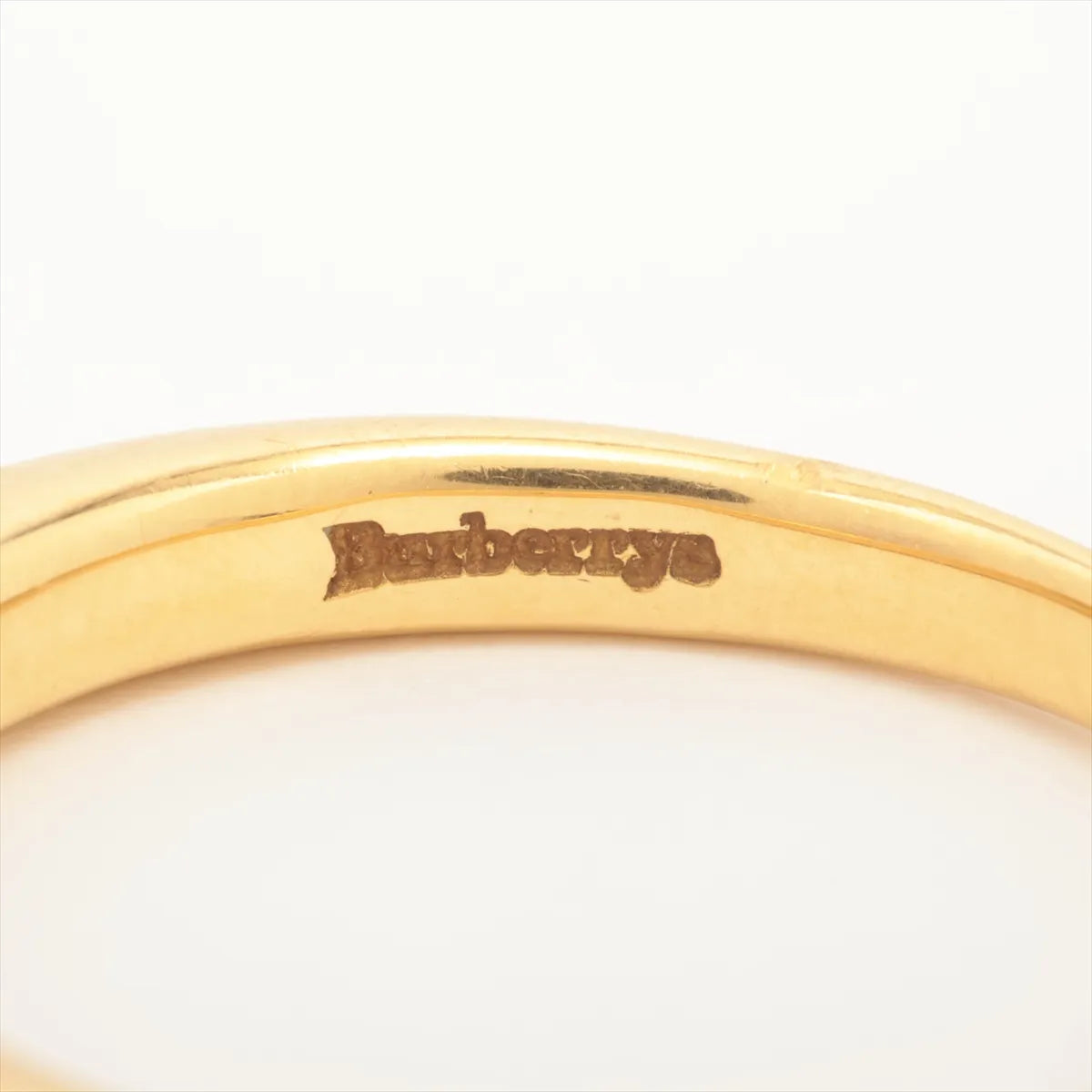 Burberry Diamond Half Eternity Ring Yellow Gold