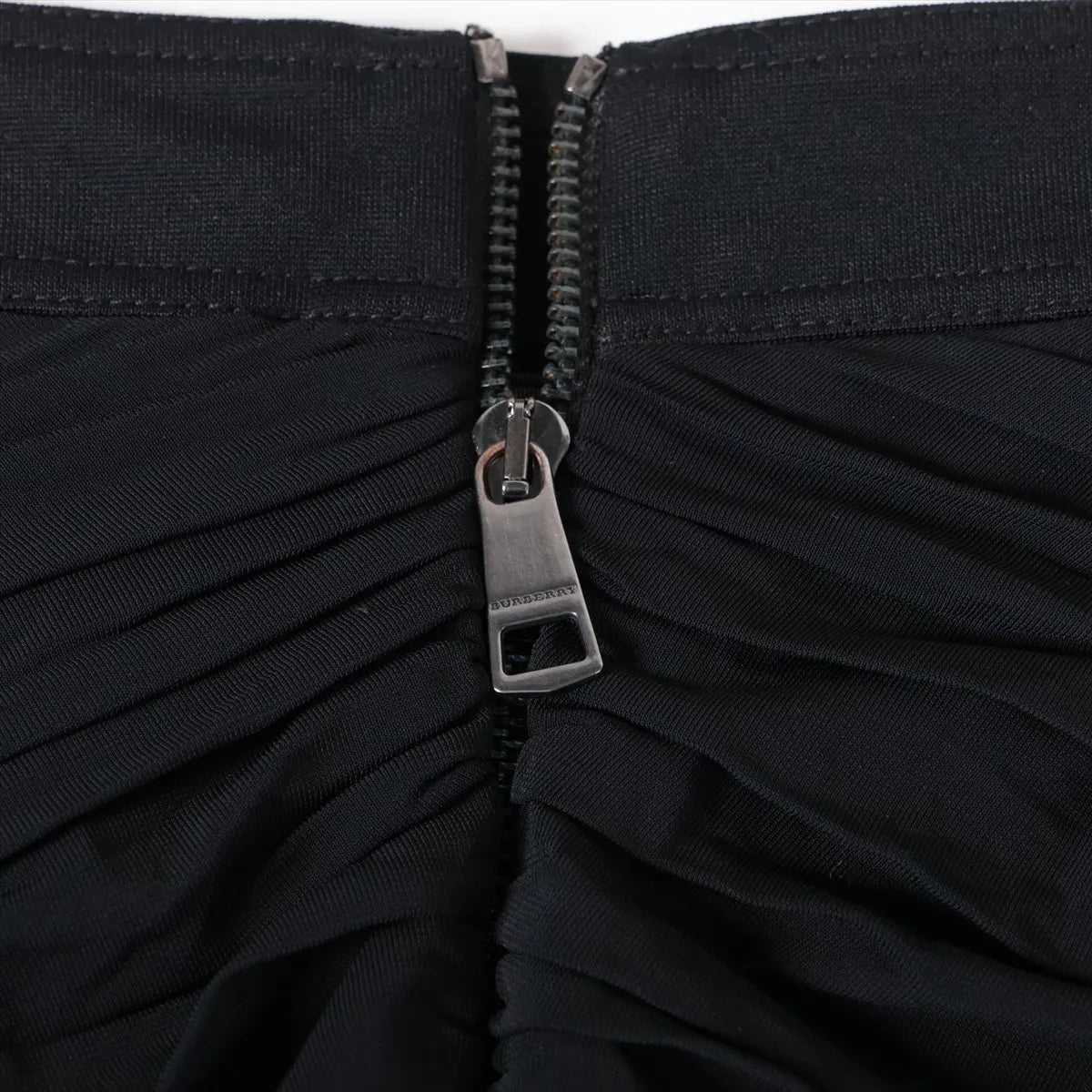 Burberry London Rayon Pencil Skirt Black