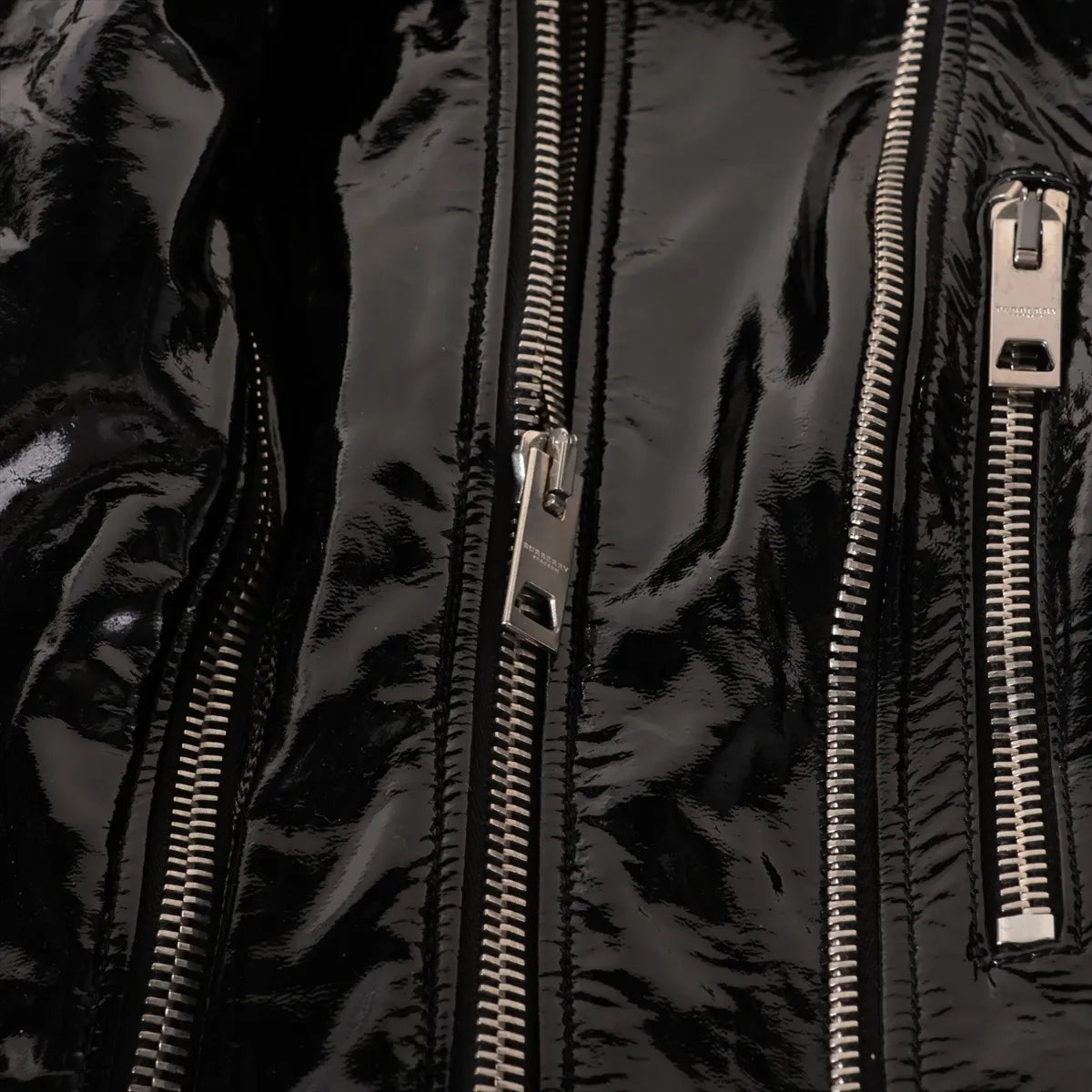 Burberry Prorsum Leather Leather Jacket Black