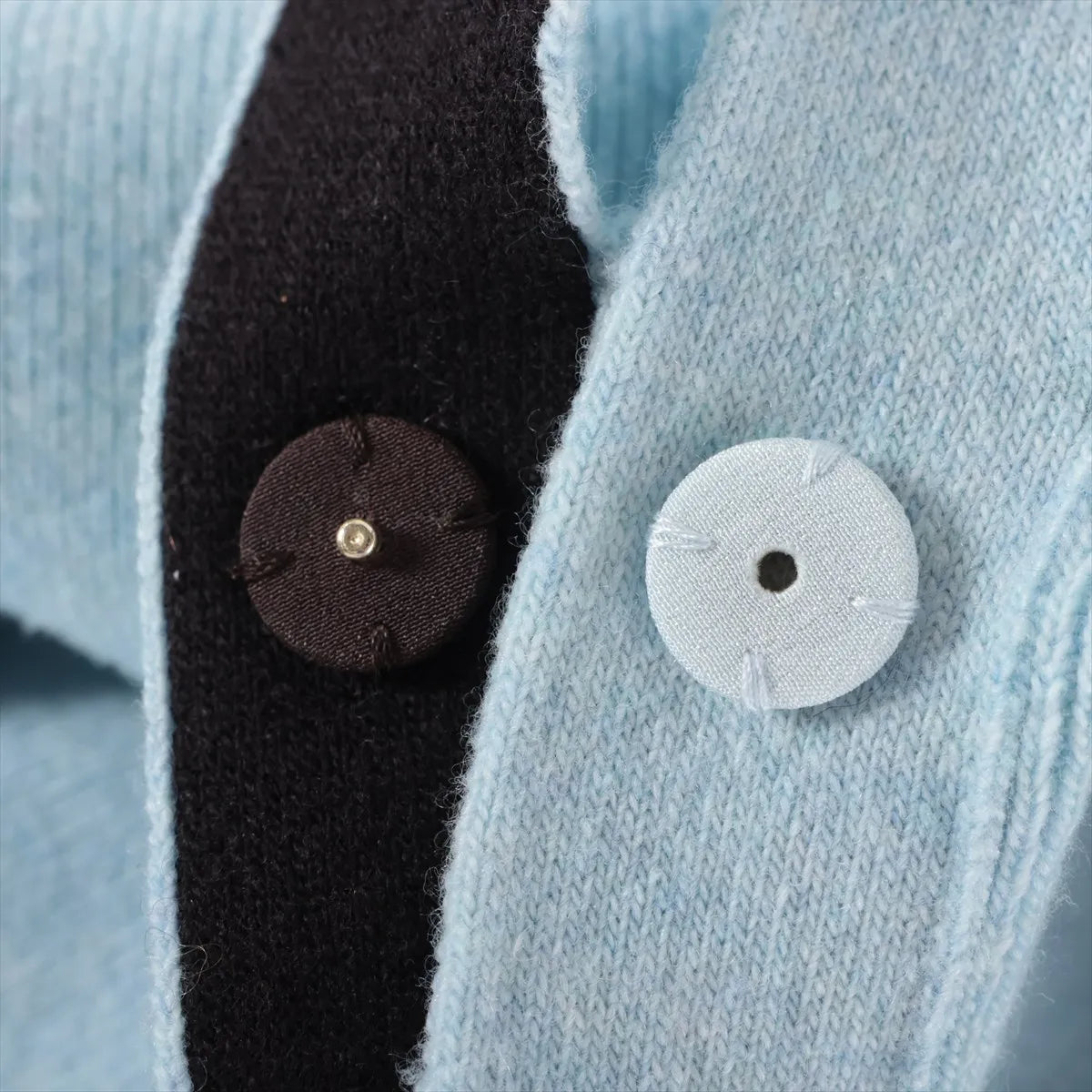 Fendi Wool Cashmere Cardigan Blue