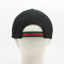 Load image into Gallery viewer, Gucci Interlocking G Baseball Cap Cotton Black