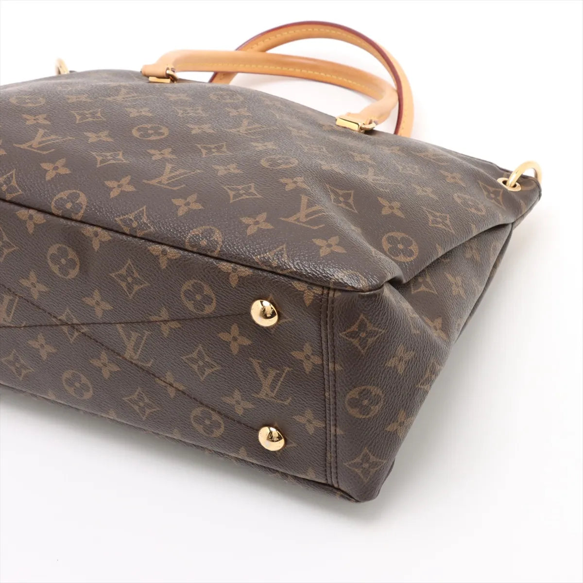 Louis Vuitton Monogram Pallas Shoulder Bag Beige
