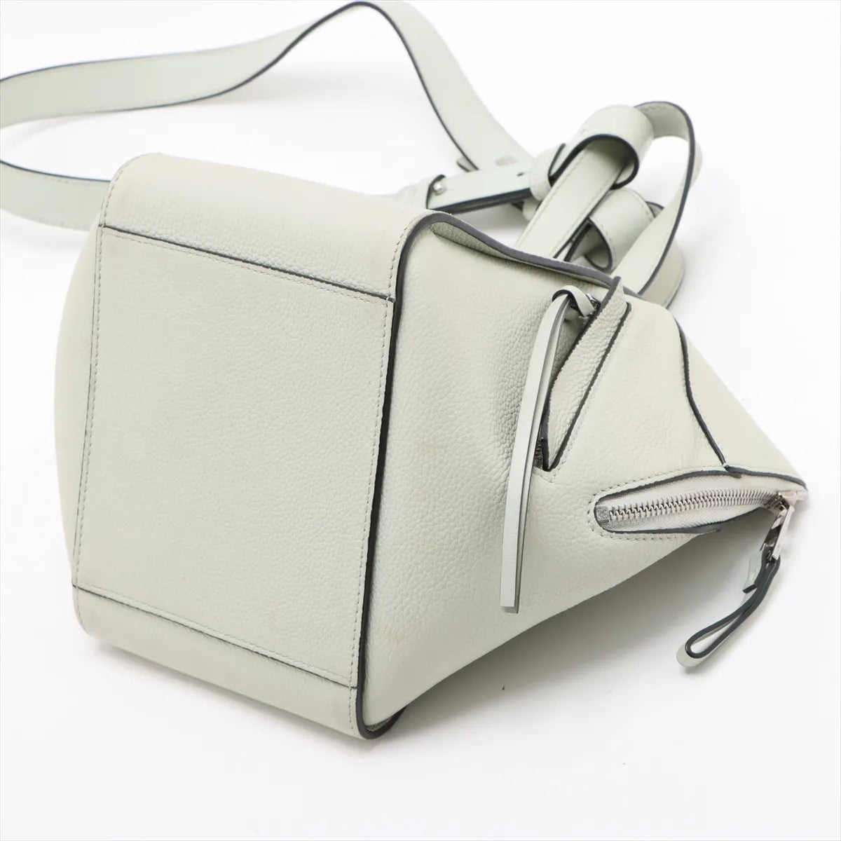 Loewe Hammock Small Leather Two-Way Handbag Green