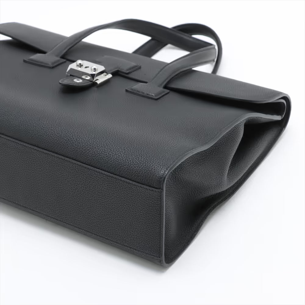 Hermès Sac A Depeche Light 36 Togo Black