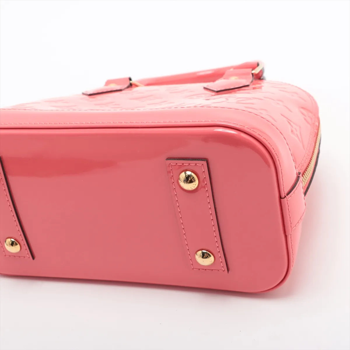 Louis Vuitton Vernis Alma BB Pink Peach