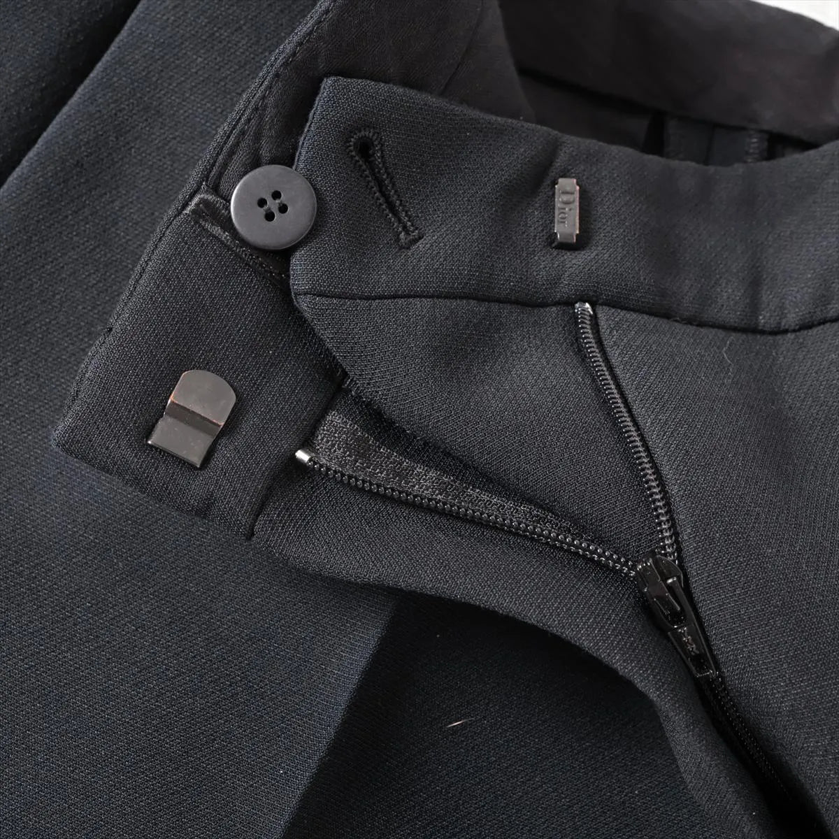 Christian Dior Wool Slacks Black