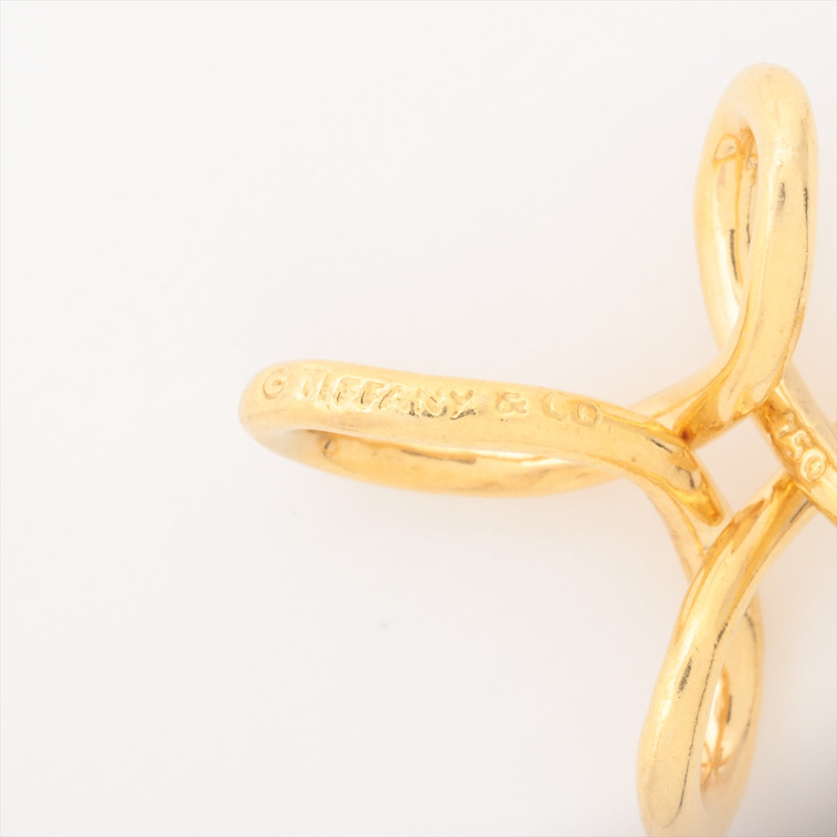 Tiffany & Co. Infinity Cross Pendant Gold