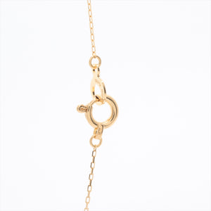 Ahkah BB Diamond Necklace Yellow Gold