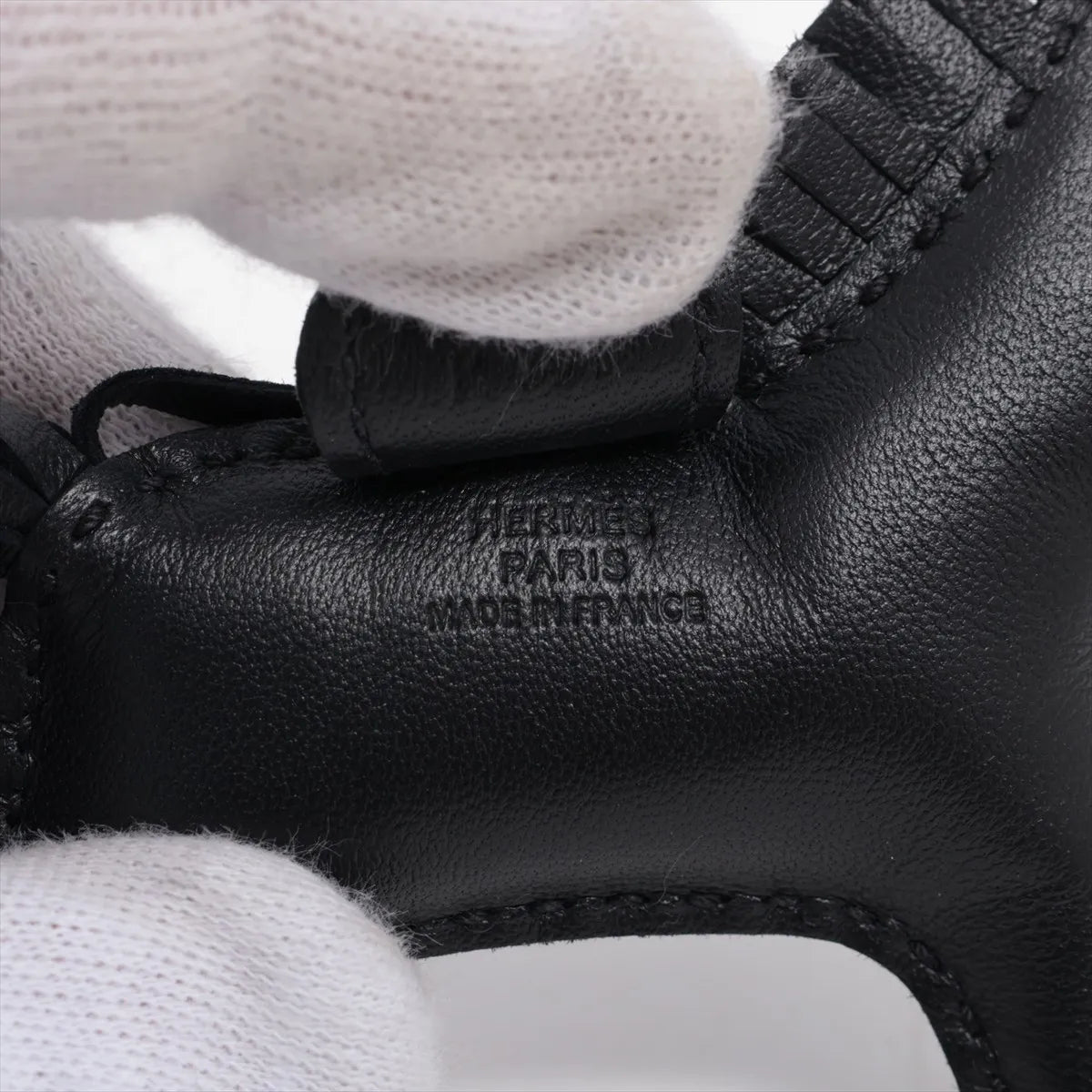 Hermes Rodeo Charm PM Black