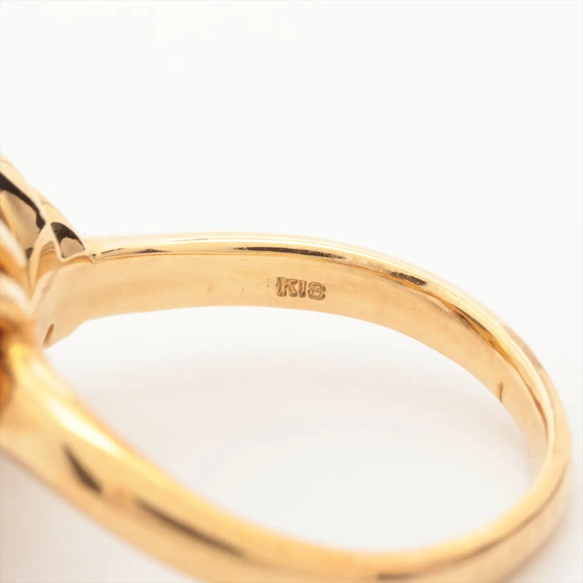 Black Pearl Diamond Ring Yellow Gold