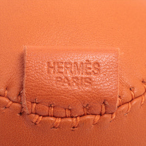 Designer Hermès 2007 Leather Baseball Orange *Rare and Unobtainable*