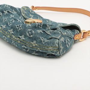 Louis Vuitton Vintage Mini Pretty Monogram Denim Shoulder Bag
