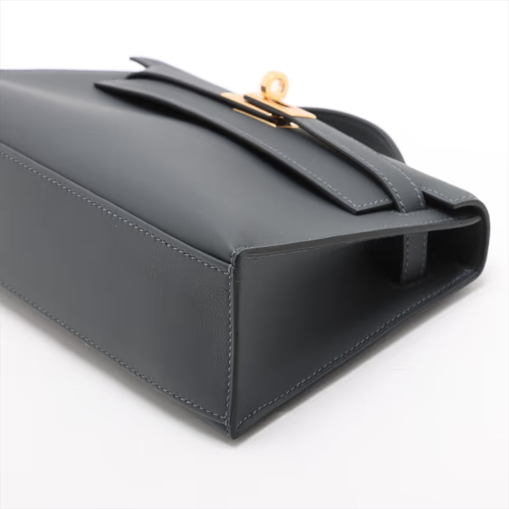 Hermes Mini Pochette Kelly Veau Swift Grimisty