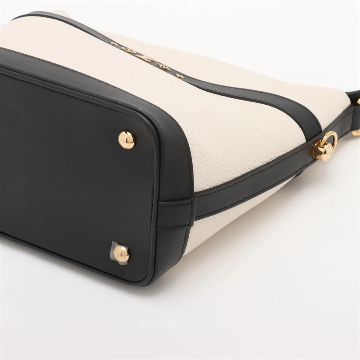 Louis Vuitton LV Logo Cruiser PM White x Black