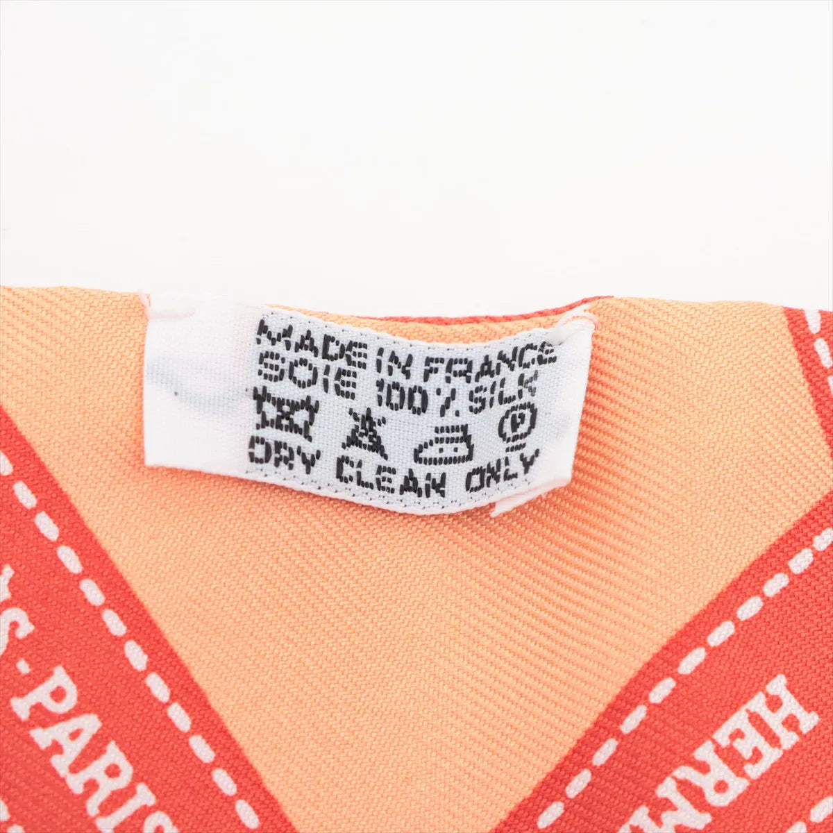 Hermes Twilly Bolduc Ribbon Silk Orange