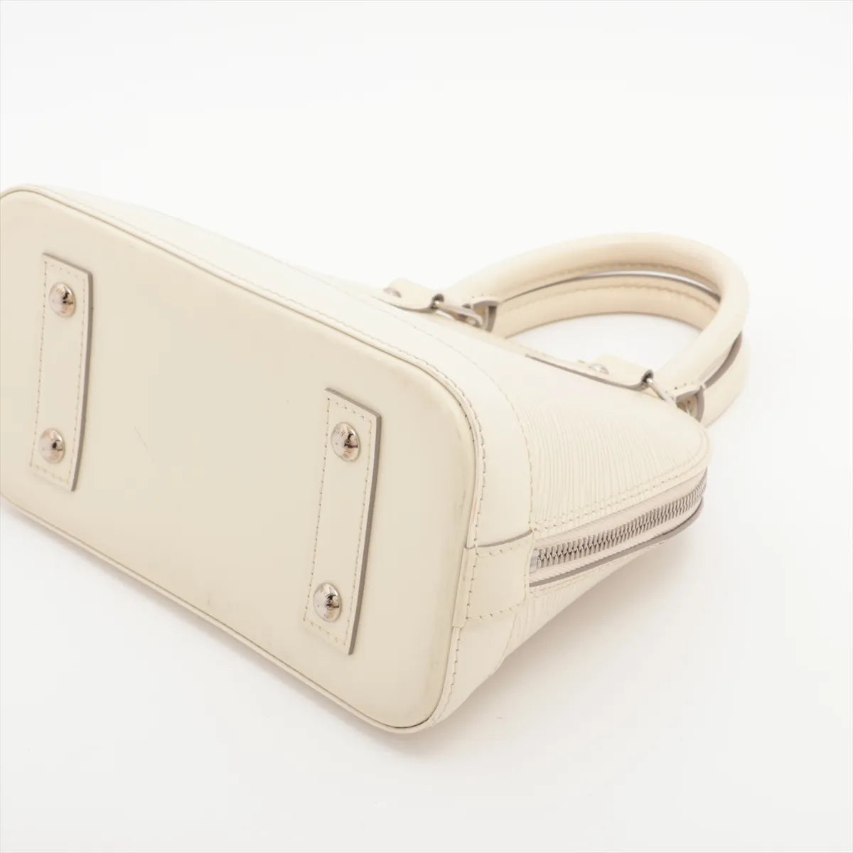 Louis Vuitton Epi Alma BB White