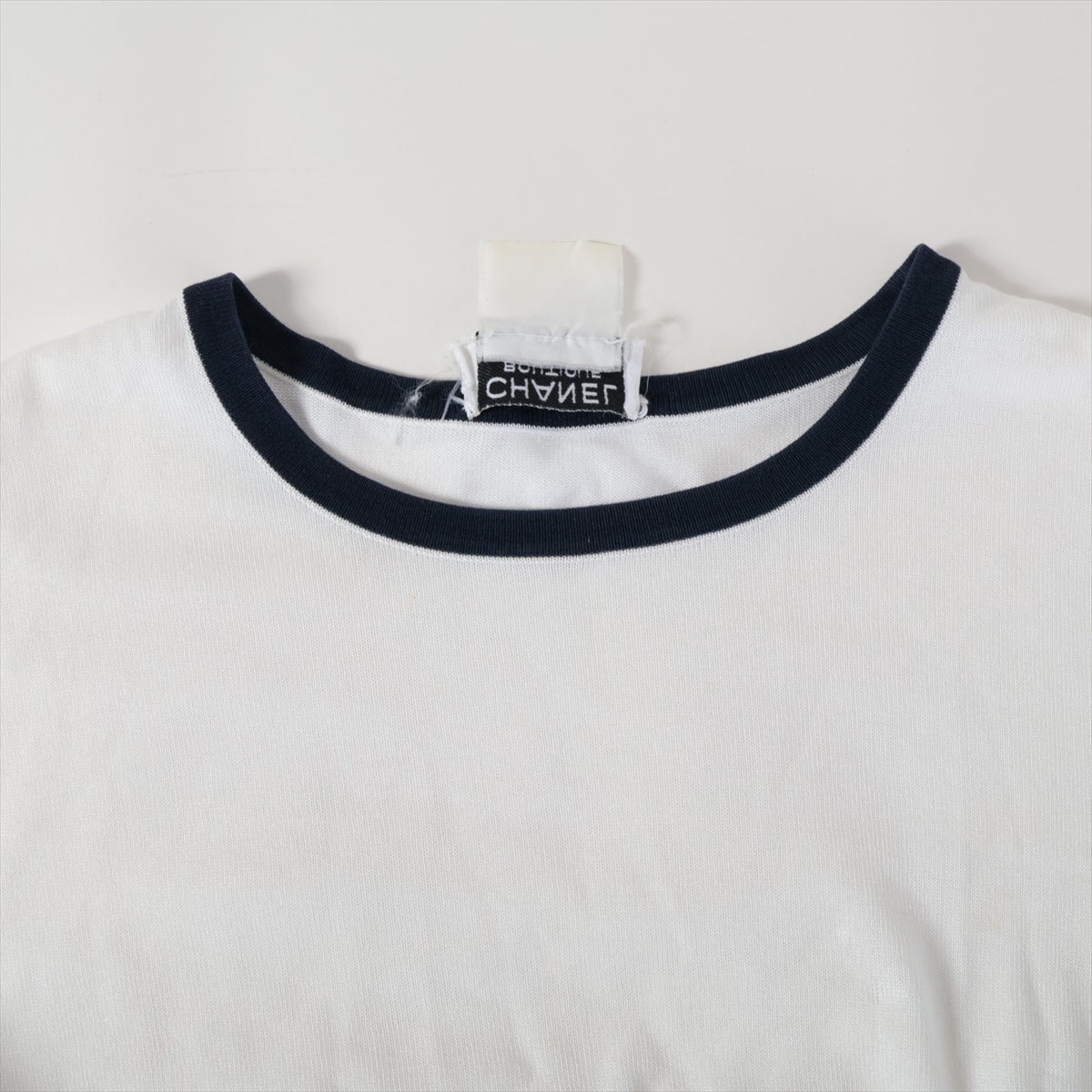 Chanel White and Black Pocket Shirt