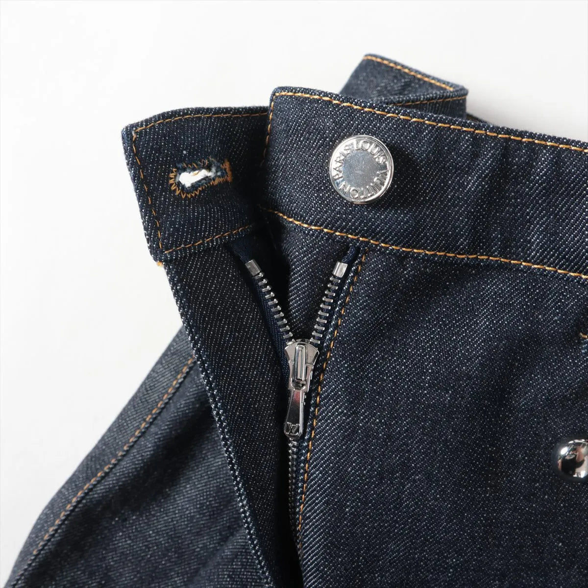 Louis Vuitton Cotton Denim Pant Blue Indigo