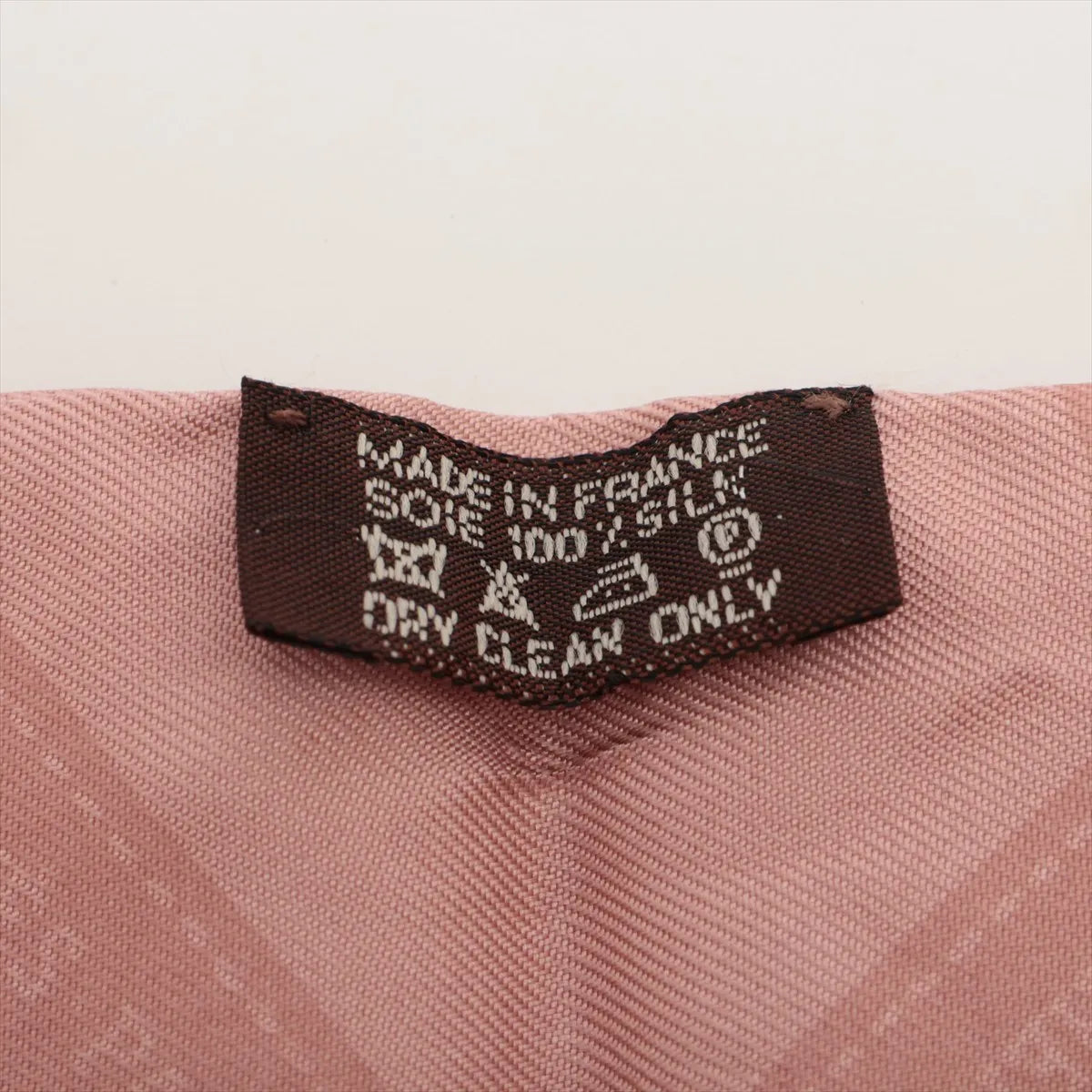 Hermes Twilly Bolduc Ribbon Silk Pink