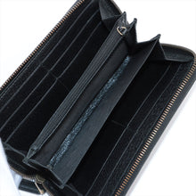 Load image into Gallery viewer, Gucci GG Marmont Calf Leather Zip Around Long Wallet Black