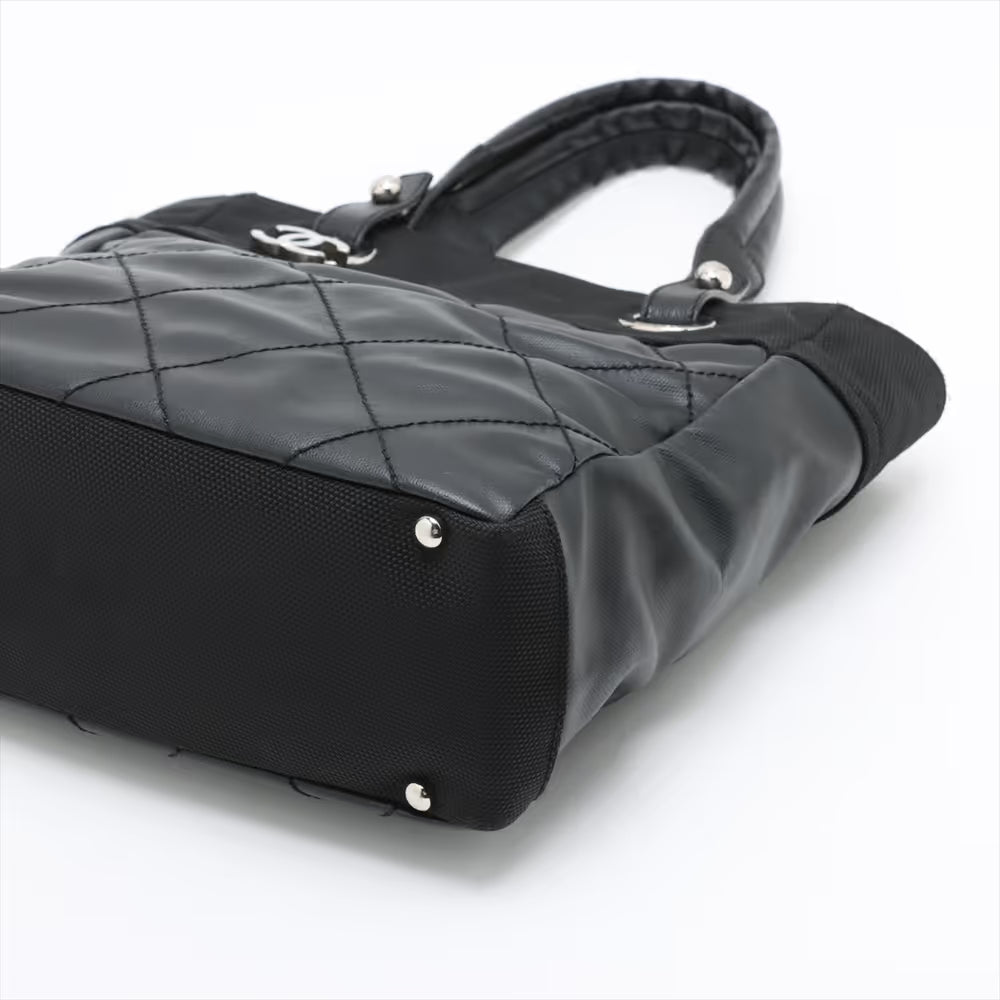 Chanel Matelasse Paris Biarritz PM Black