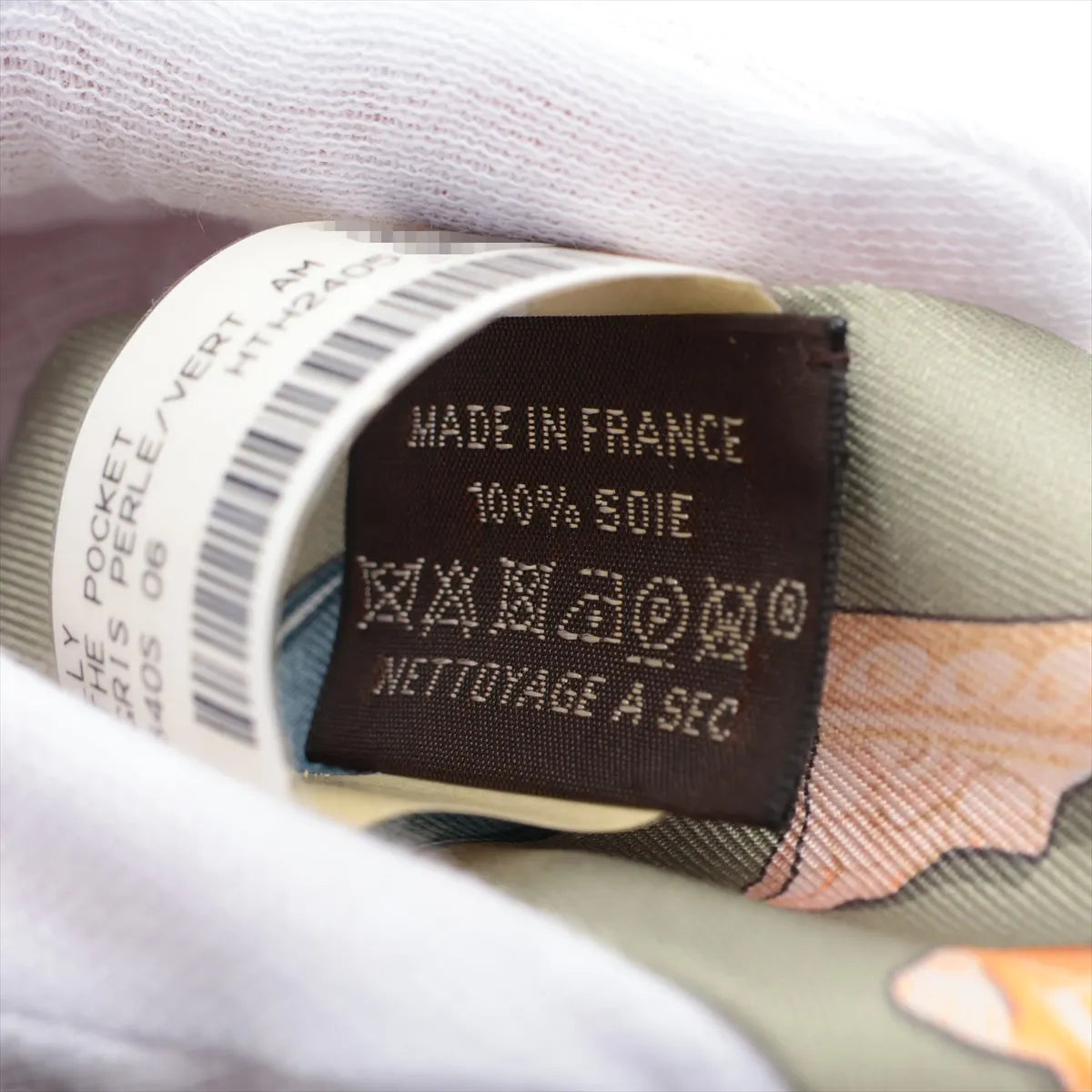 Hermès Twilly In The Pocket Silk Green