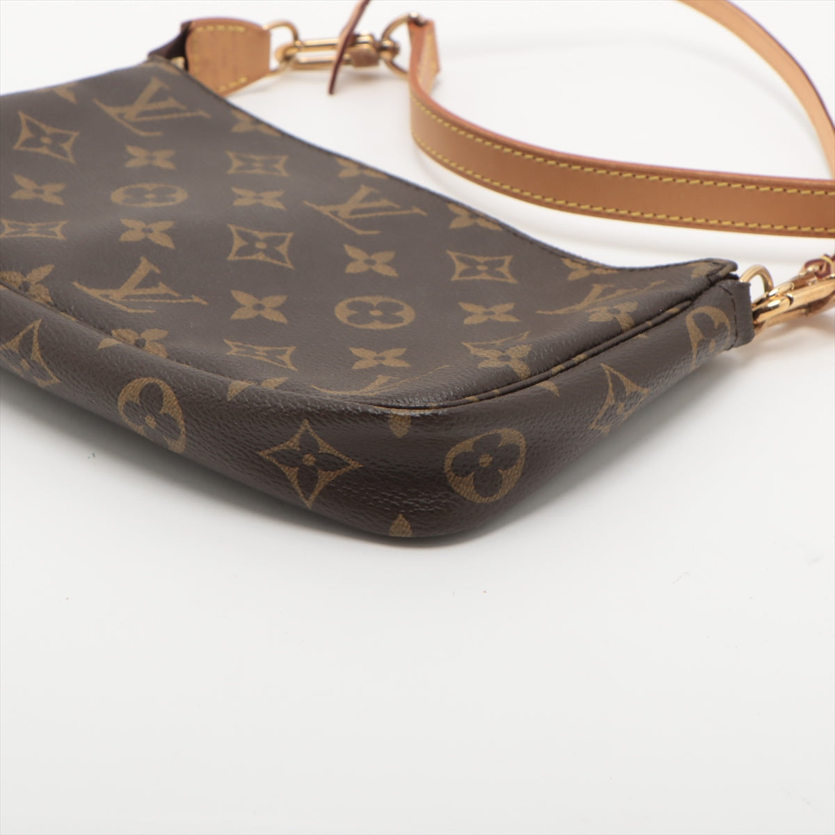 Louis Vuitton Monogram Pochette Accessories with Crossbody Strap