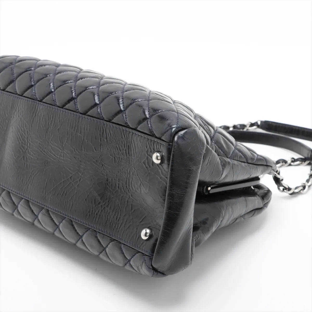 Chanel Mademoiselle Vintage Calf Chain Shoulder Bag