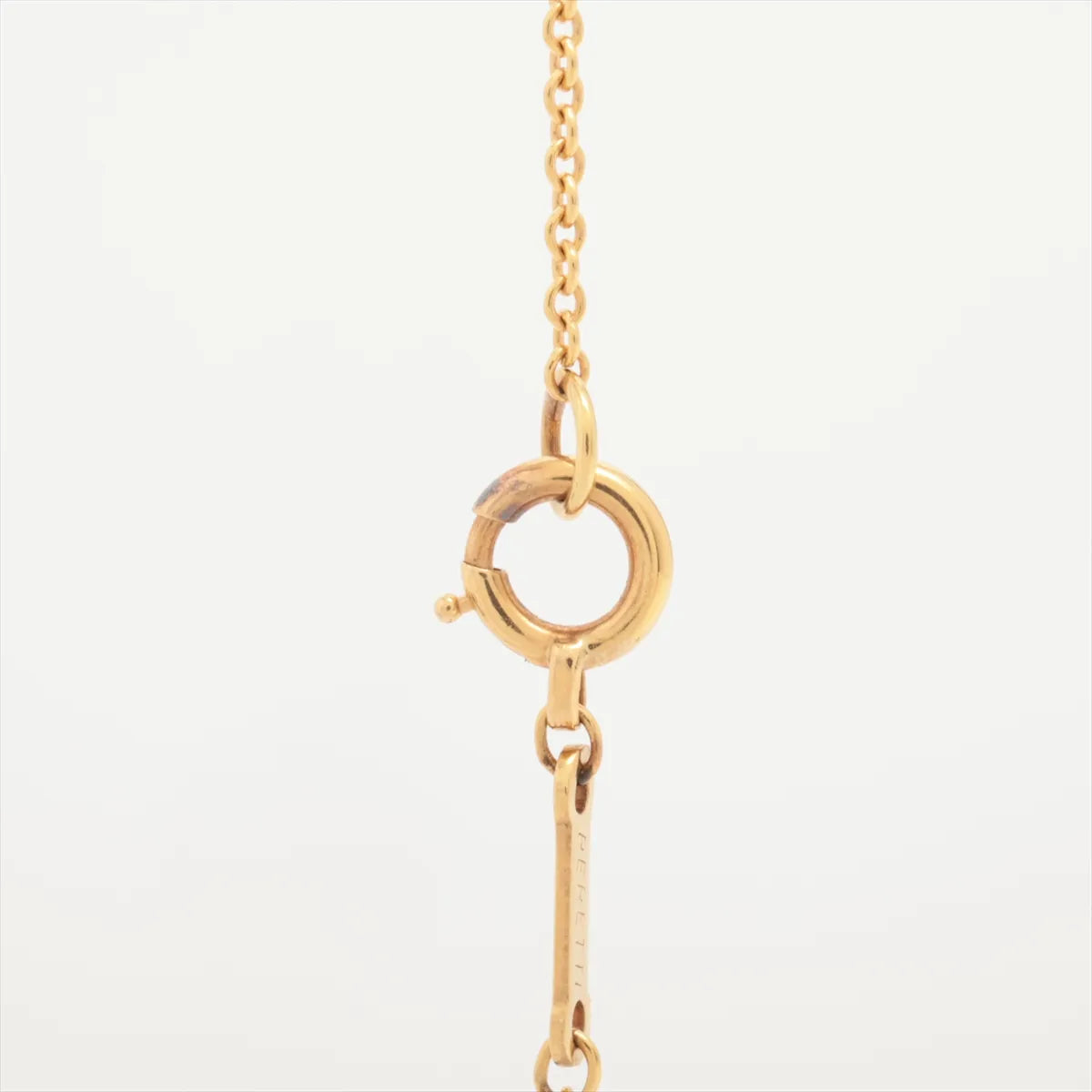 Tiffany & Co. Open Heart Pendant Necklace Yellow Gold