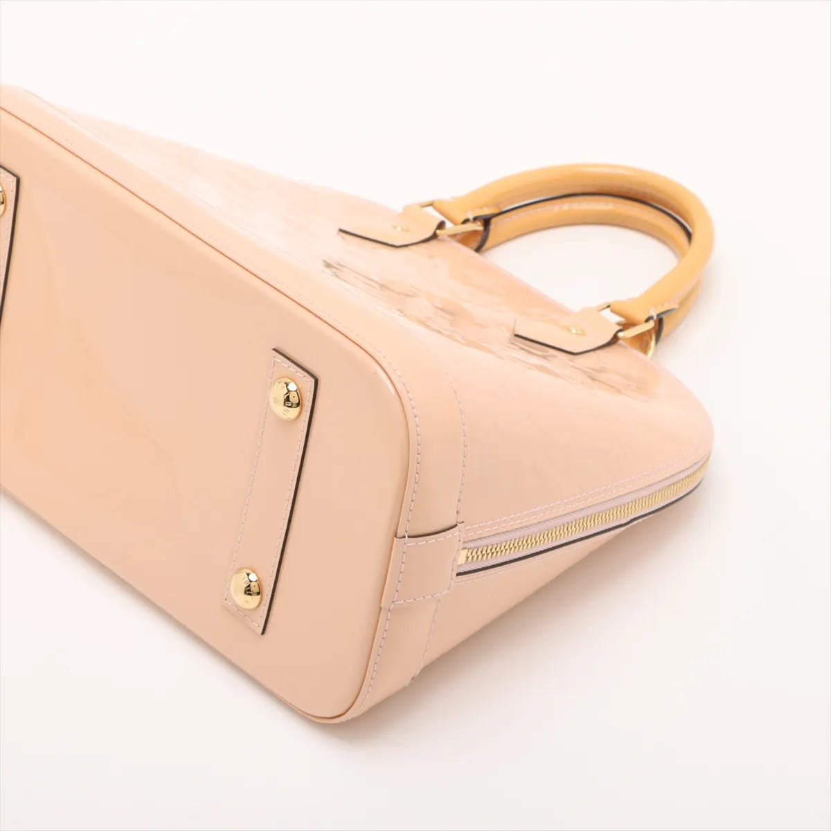 Louis Vuitton Vernis Alma PM Beige