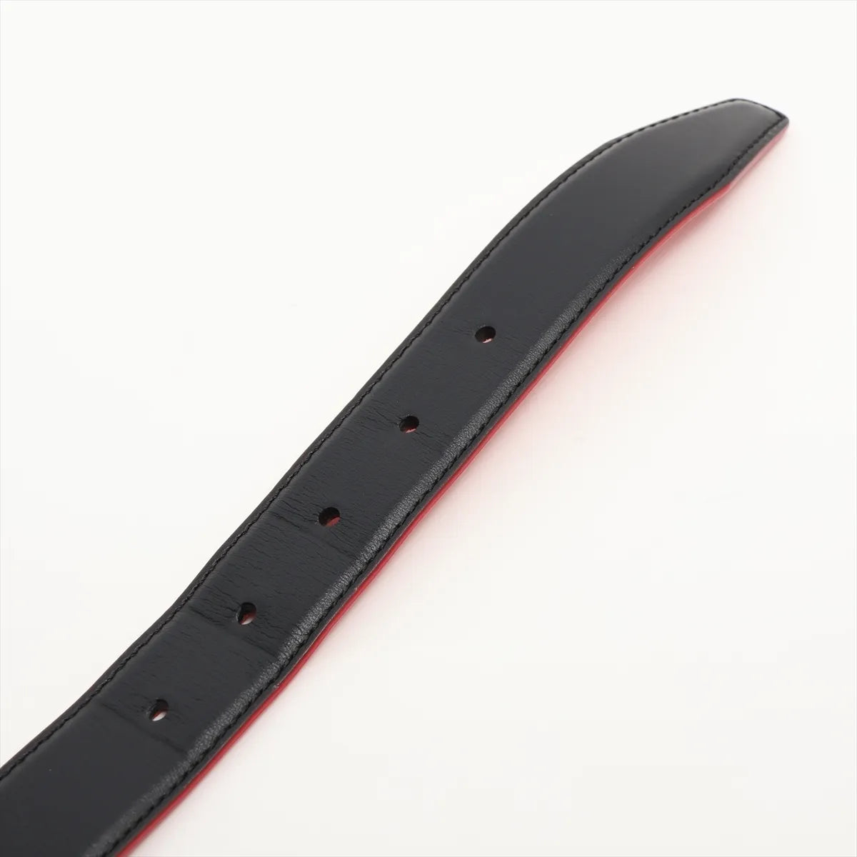 Christian Louboutin Leather Belt Black