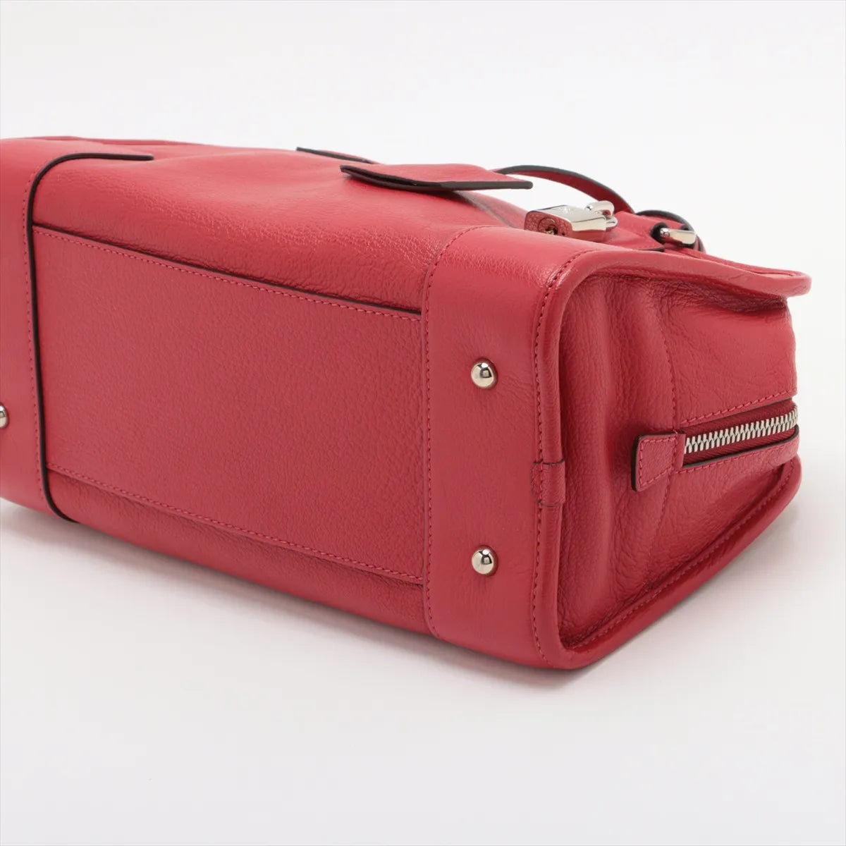 Loewe Amazona 28 Leather Handbag Red
