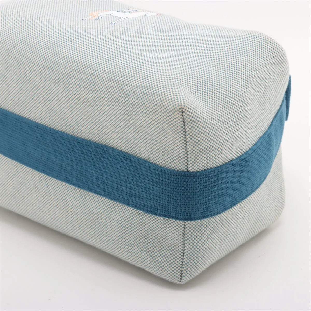 Hermès Bride A Brac GM White x Blue