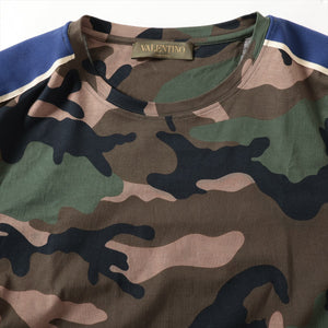 Valentino Camouflage Cotton Nylon T-shirt